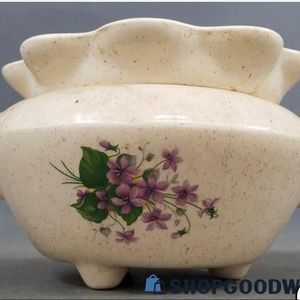 Vintage African violet pot.